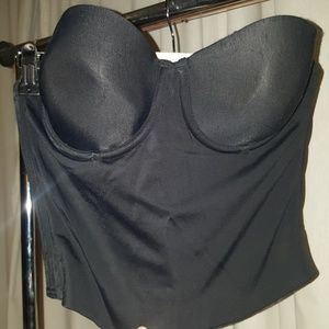 Black Strapless bra